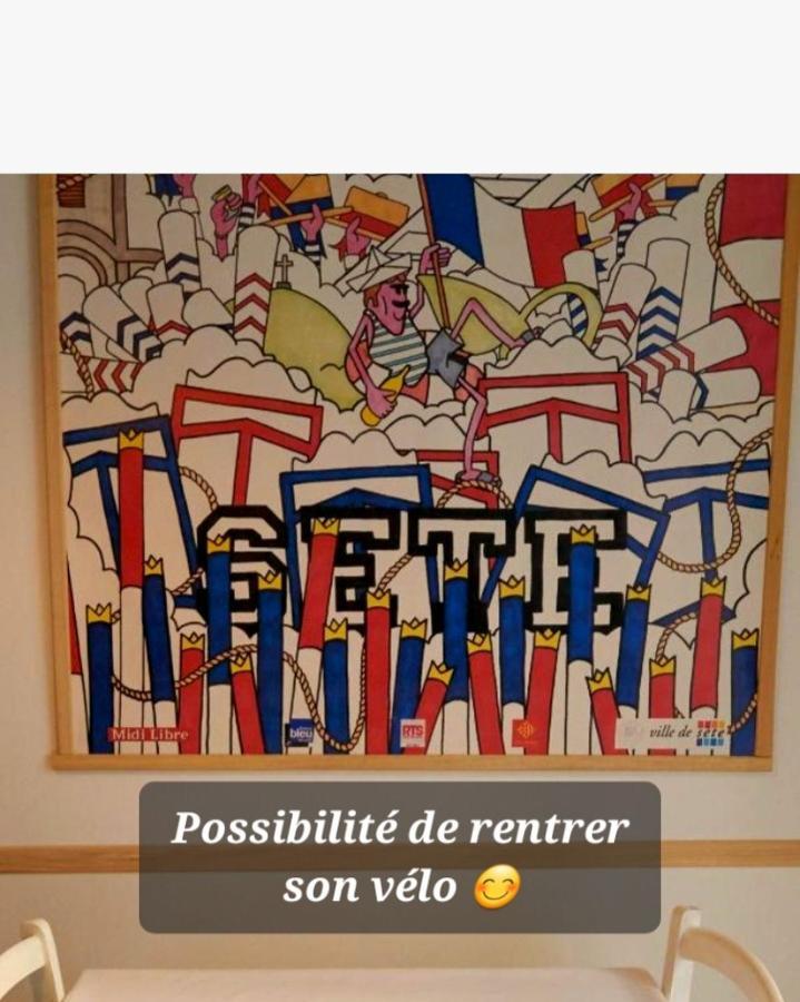 Bel Appartement Centre Ville Sète Dış mekan fotoğraf